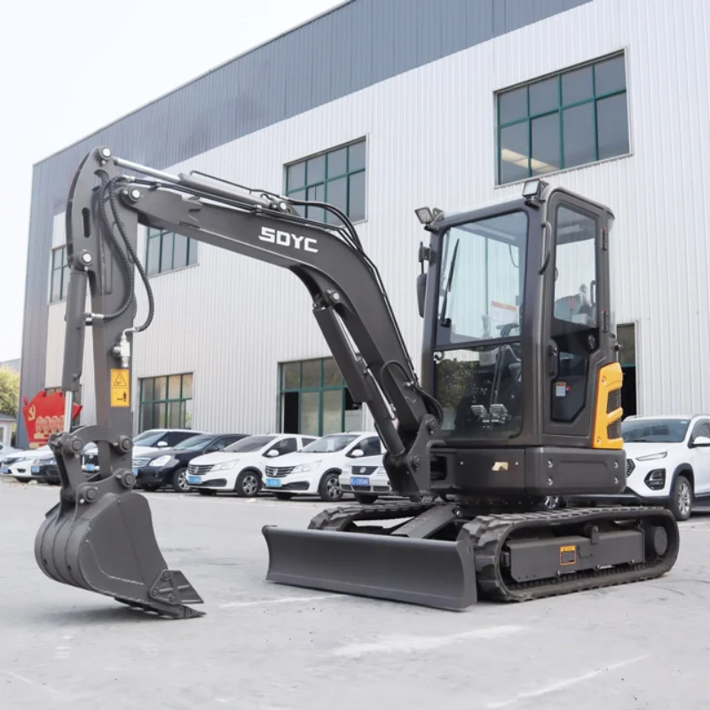 Kostenloser Versand Mini-Bagger Euro 5 CE EPA Motor Landwirtschaftlicher Raupenbagger Kleiner Hydraulikbagger Maßgefertigter Diesel-Bagger für die Landwirtschaft – Detail 2