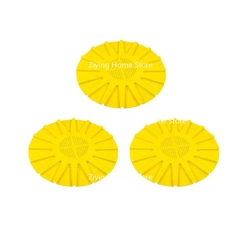 أداة تربية النحل خلية نقل المستعمرة قرص أصفر 16 اتجاه عداء النحل