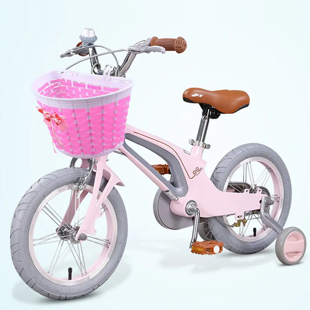

1Set Kids Bike Basket Handlebar Covers Streamers Durable Colorful Accessories for Child Bicycle Scooter Supplies