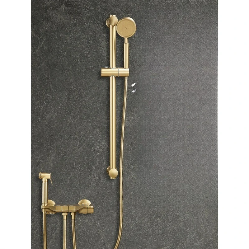 

Ruskin shower set, household bathroom, all-copper simple split, bathroom pressurized bath