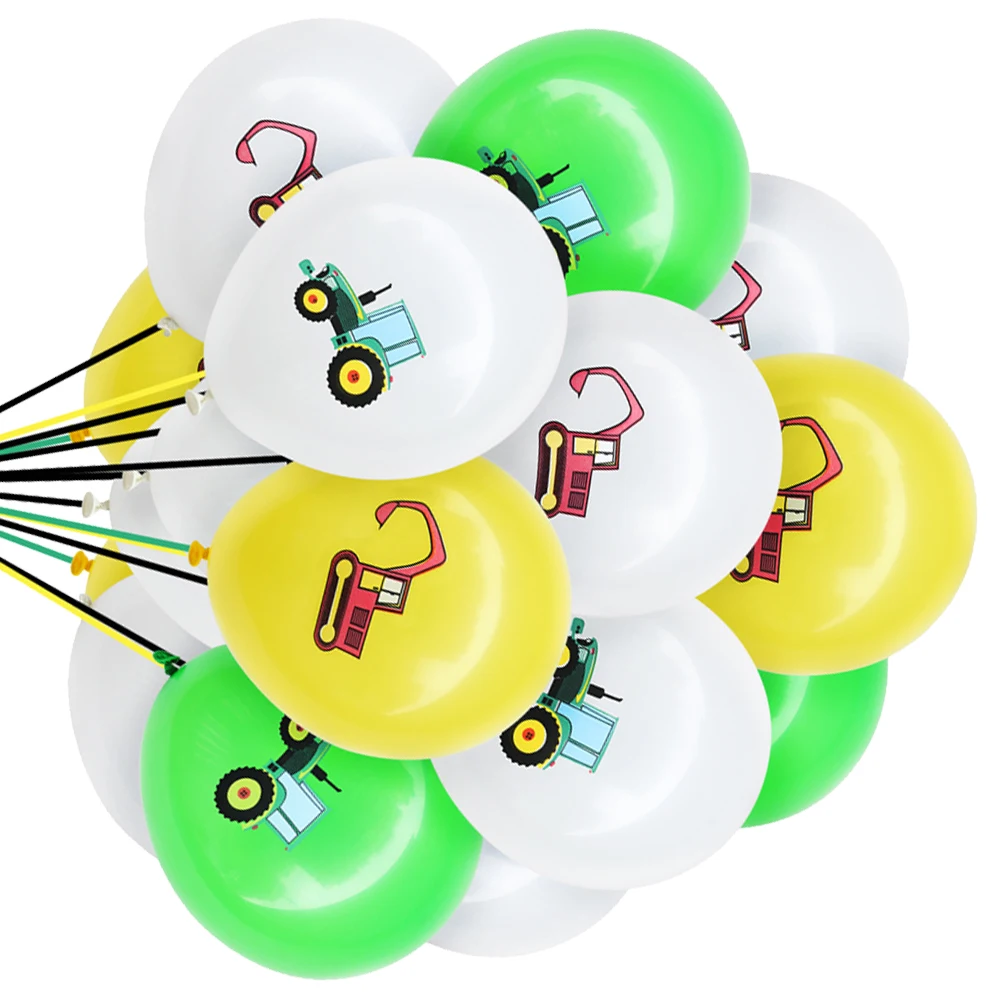 

40 Pcs Vehicle Birthday Party Favors Balloons 12 Inch Latex Odorless Thickened Kids Birthday Supplies