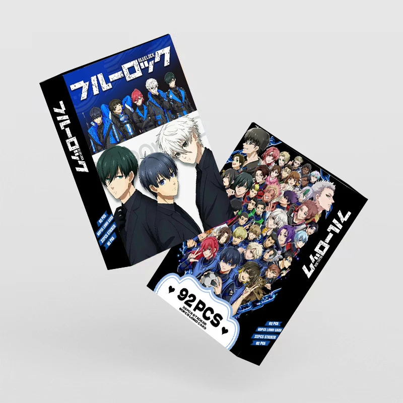92PCSHigh-Definition Color Printed Photo Card Blue Prison Double-SidedLOMOCard Collection Card Sticker Greeting Card image 4