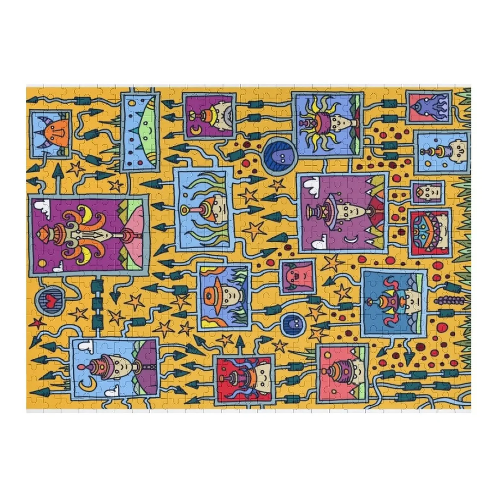 

Crazy Friend Puzzle Time Jigsaw Puzzle Novel Toys For Children 2022 Woodens For Adults Personalize Puzzle