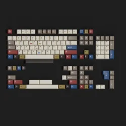 Retro 100 Hundred Lights Keycap 146 Keys PBT Keycaps Cherry Profile DYE-SUB Personalized For Mechanical Keyboard
