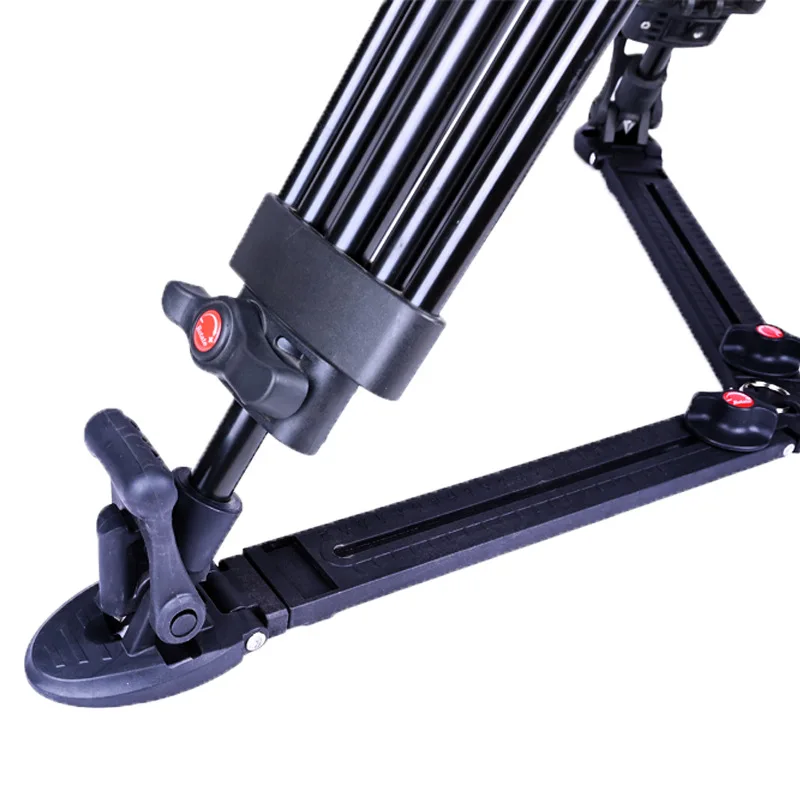 Ground extension bracket Hydraulic gimbal Camera bracket Video tripod Aluminum alloy tripod