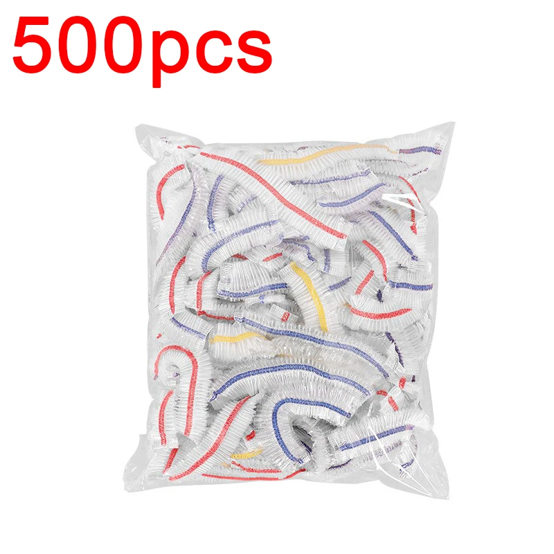 50/100/300 Stück Bunte Einweg-Lebensmittelabdeckungen Frischhaltefolie Tellerabdeckung Elastische Frischhaltefolie BXG002