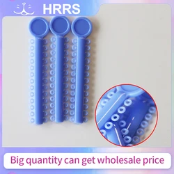 40Sticks 1040Pcs Dental Ligature Tie Rubber More Elastic Orthodontic Rubber O tie 48Colors