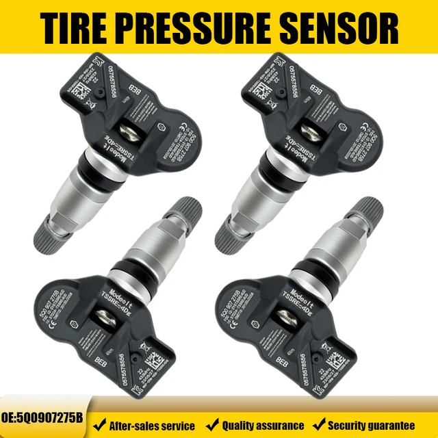 1/4Pcs TPMS Sensor 433MHz Tire Pressure Monitor System Fit For Audi A4 A6 Allroad Volkswagen T-Cros Skoda Replace OE 5Q0907275B 1/4Pcs TPMS Sensor 433MHz Tire Pressure Monitor System Fit For Audi A4 A6 Allroad Volkswagen T-Cros Skoda Replace OE 5Q0907275B