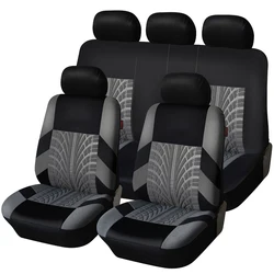 Brand Embroidery Car Seat Cover Set Front Split Rear Seat Suitable for Car Universal SUV Sedan Van Car Interior Cover