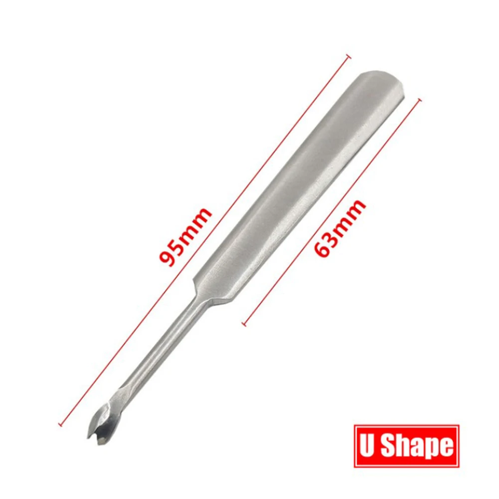 For Handworking U/V Type Groover Tool Parts Small Anti-slip Convenient Edge Groover Leather Replacement Brand New