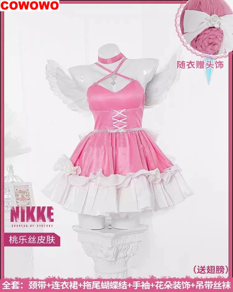 

COWOWO NIKKE The Goddess Of Victory Dorothy Anniversary Skin Game Suit Lovely Dress Cosplay Costume Halloween Party Outfit