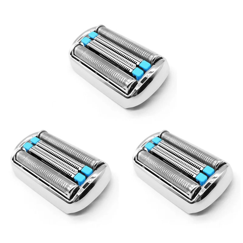 Aparelhos de compras 3x cabeça de corte de folha lâminas de barbear para braun série 9 92s/92b/92m barbeador elétrico substituição ele