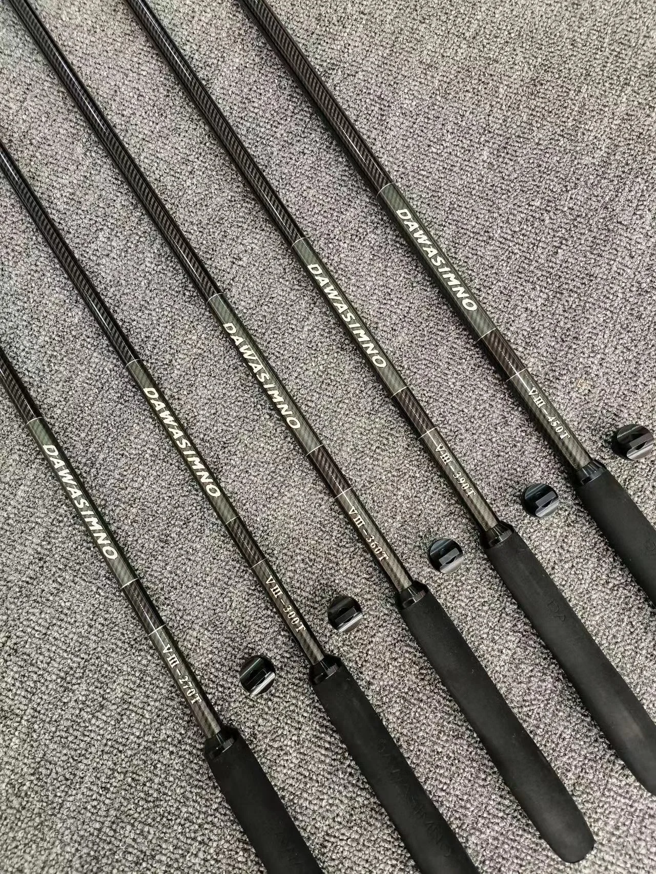 قصبة صيد خفيفة الوزن من الكربون الصلب، قصبة صيد الكارب التايوانية المتكاملة، قصبة صيد سمك السلور، معدات متينة للتخييم والسفر ...