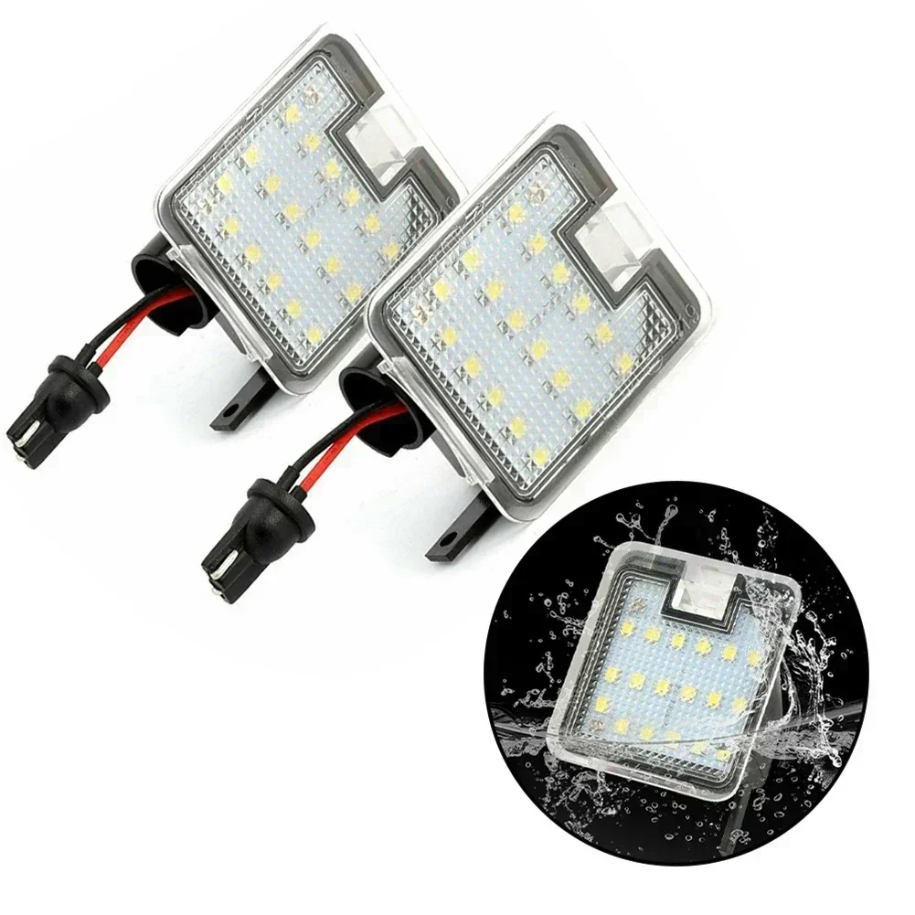 2x LED Under Side Mirror Puddle Light For Ford Focus 3 2 C-Max Escape Mondeo Courtesy Light Side Mirror Lights