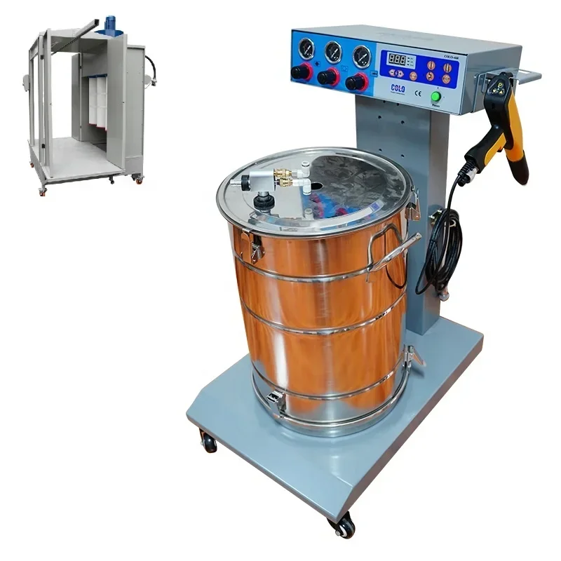 

COLO Manual Powder Coating Spray Equipment Electrostatic Paint Machine