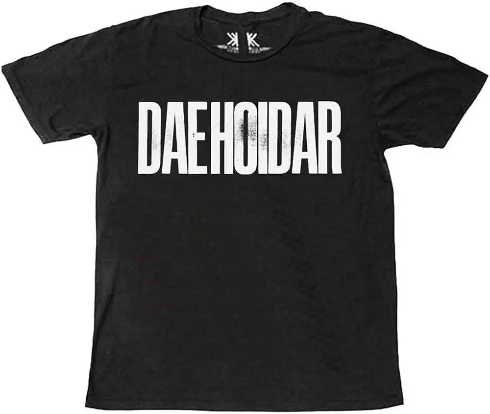 

Radiohead Men's Daehoidar T-Shirt Black | Officially Licensed Merchandise