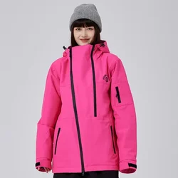 2025 Women's Men's New Ski Jackets Thickened Durable Warm Skiing Coat Outdoor Waterproof Windproof Snowboarding Tops Clothes