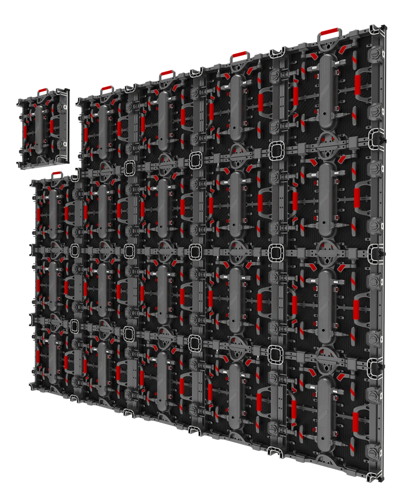 HD P1.5/P1.95/P2.5/P3.91 Stage Background Rental LED Digital Screen Modular LED Display Panel For Shopping Mall 3-Year Warranty