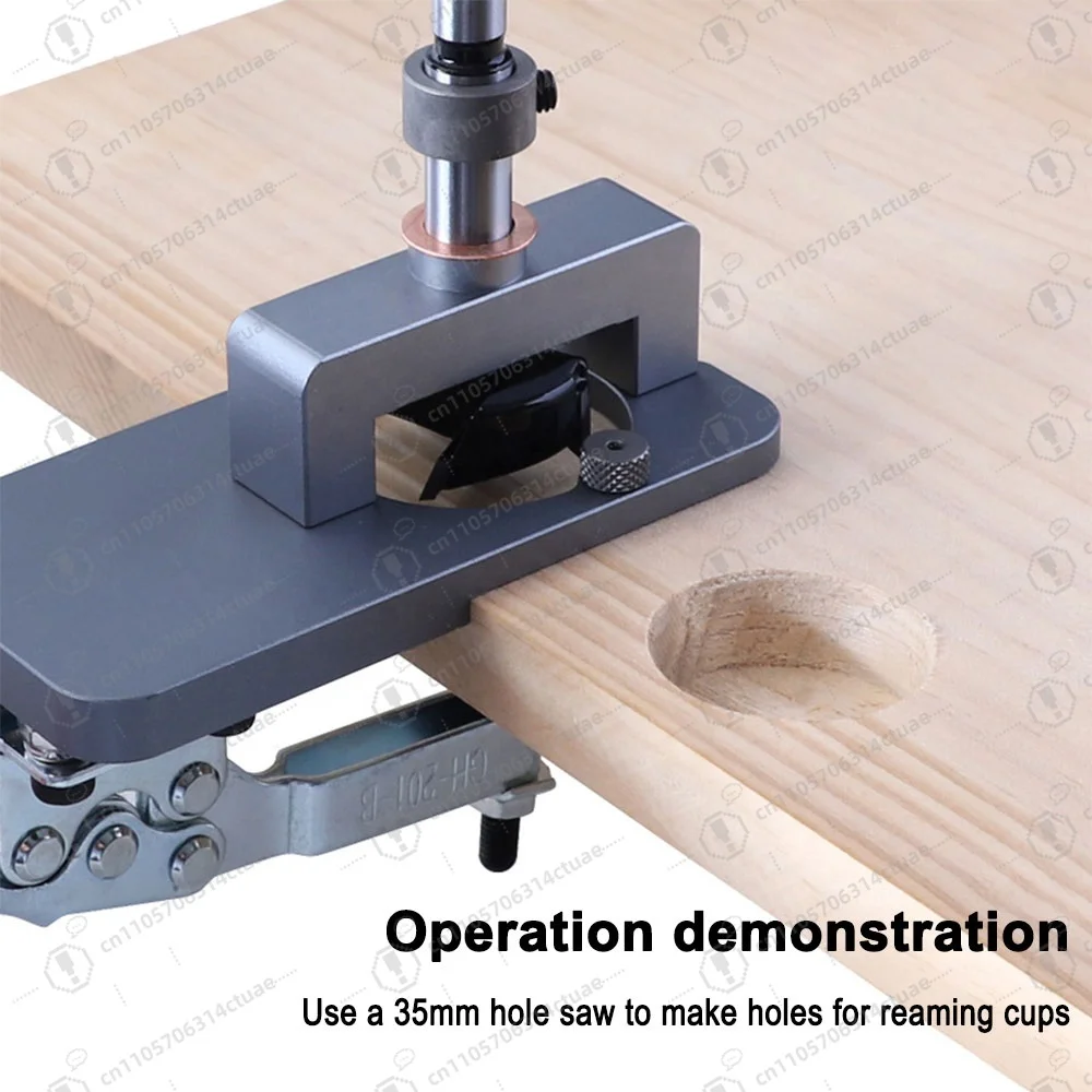 مفصلات النجارة 35 مللي متر لخزائن الأبواب أدوات الحفر لتحديد المواقع دبابيس المشابك أجهزة تحديد المواقع #4