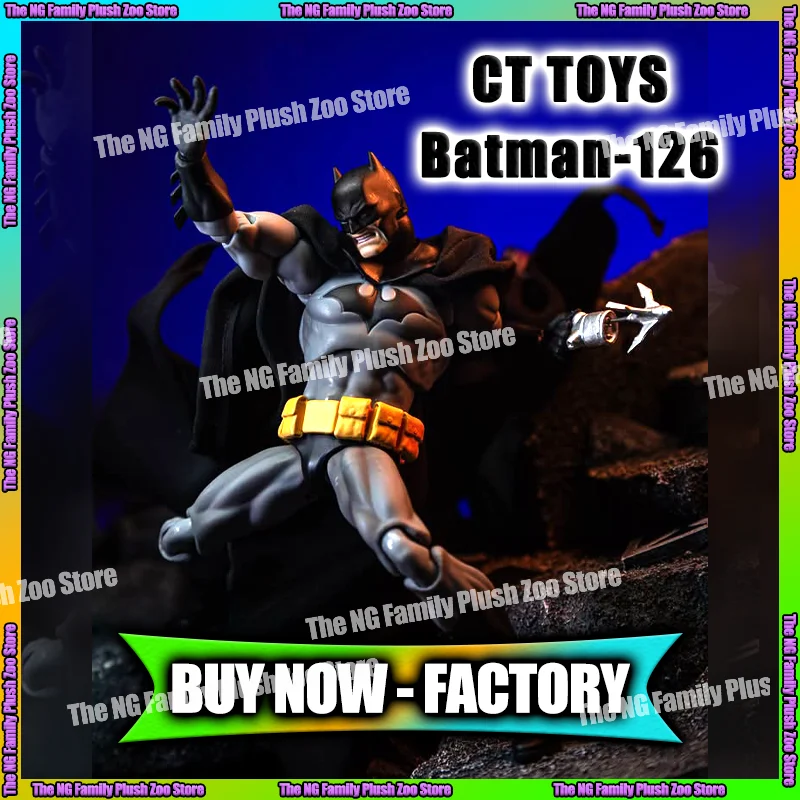 

В наличии: Фигурка Ct Toys Бэтмен Black Mafex 126, 105 Blue DC Batman, аниме-фигурка, статуэтка, модель, подарки, детские игрушки