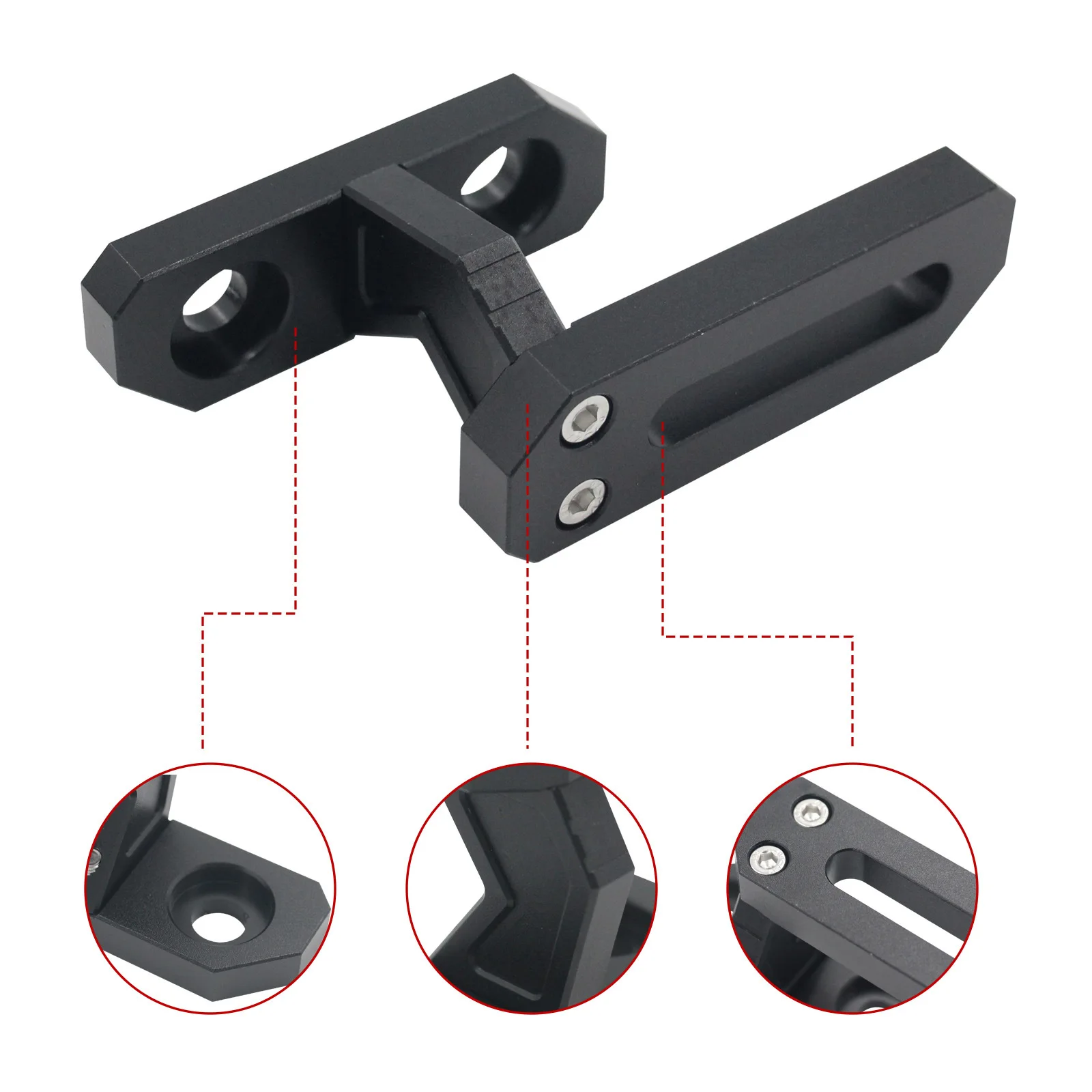 Dual A-Pillar Light Brackets for 2021+ Ford Bronco 2/4 Door
