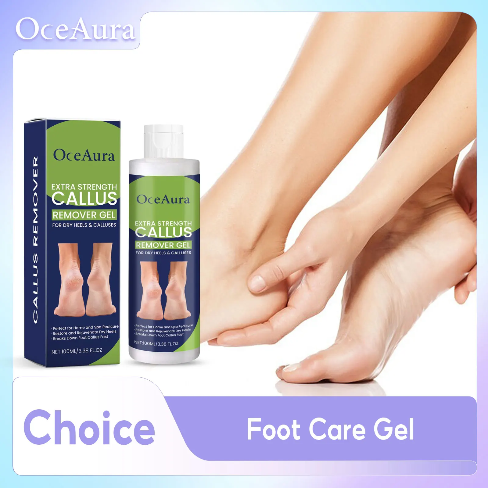 Foot Callus Removal Gel Moisturizing Softening Feet Skin Remove Dead Skin Improve Dry Roughness Anti Cracked Heel Repair Cream