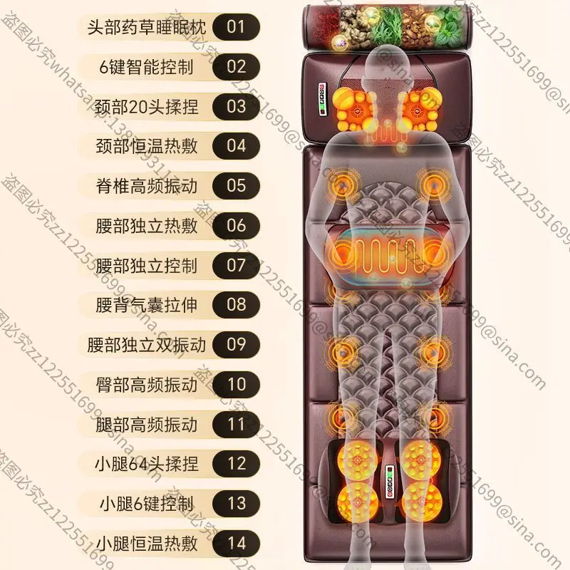 Suitable for Cervical Massager Accessories, Full BodyMassager Neck Shoulder Waist Back Neck Multi-functionalKneading HomeMassage