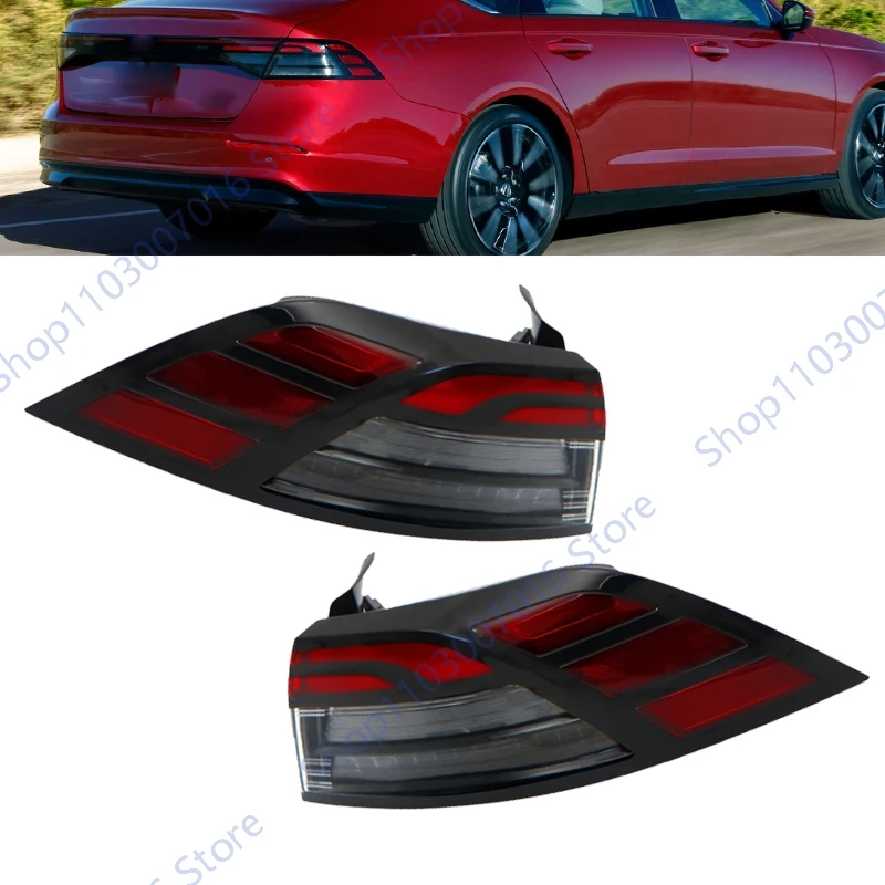

Для Honda Accord 2023 2024, задний фонарь автомобиля, стоп-сигнал, сигнальная лампа, аксессуары 3355030AA01 3350030AA01