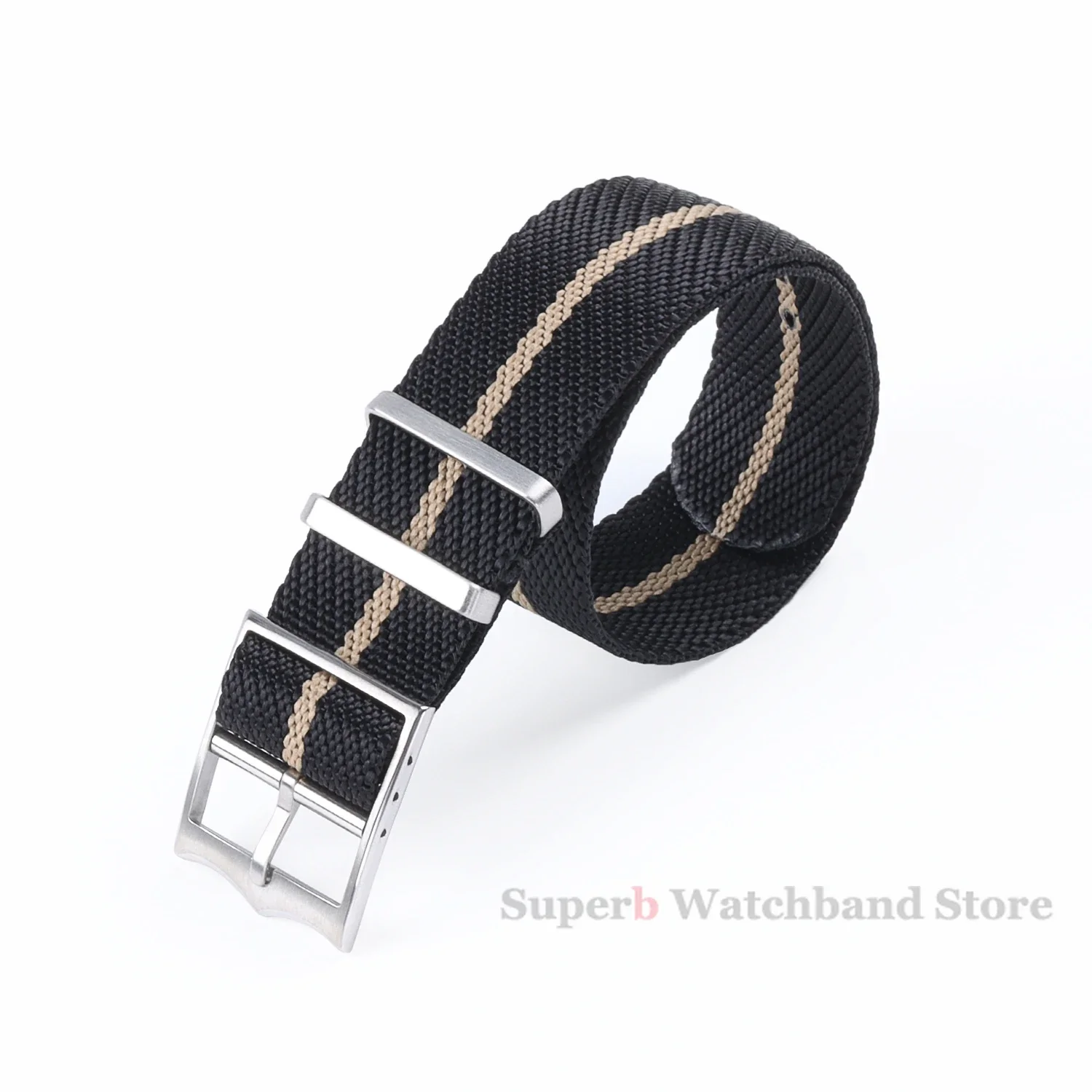 20mm 22mm Premium Nylonarmband für Tudor Canvas Militäruhrenarmband für Seiko Stoffarmband für Rolex-Armband Bronzeschnalle
