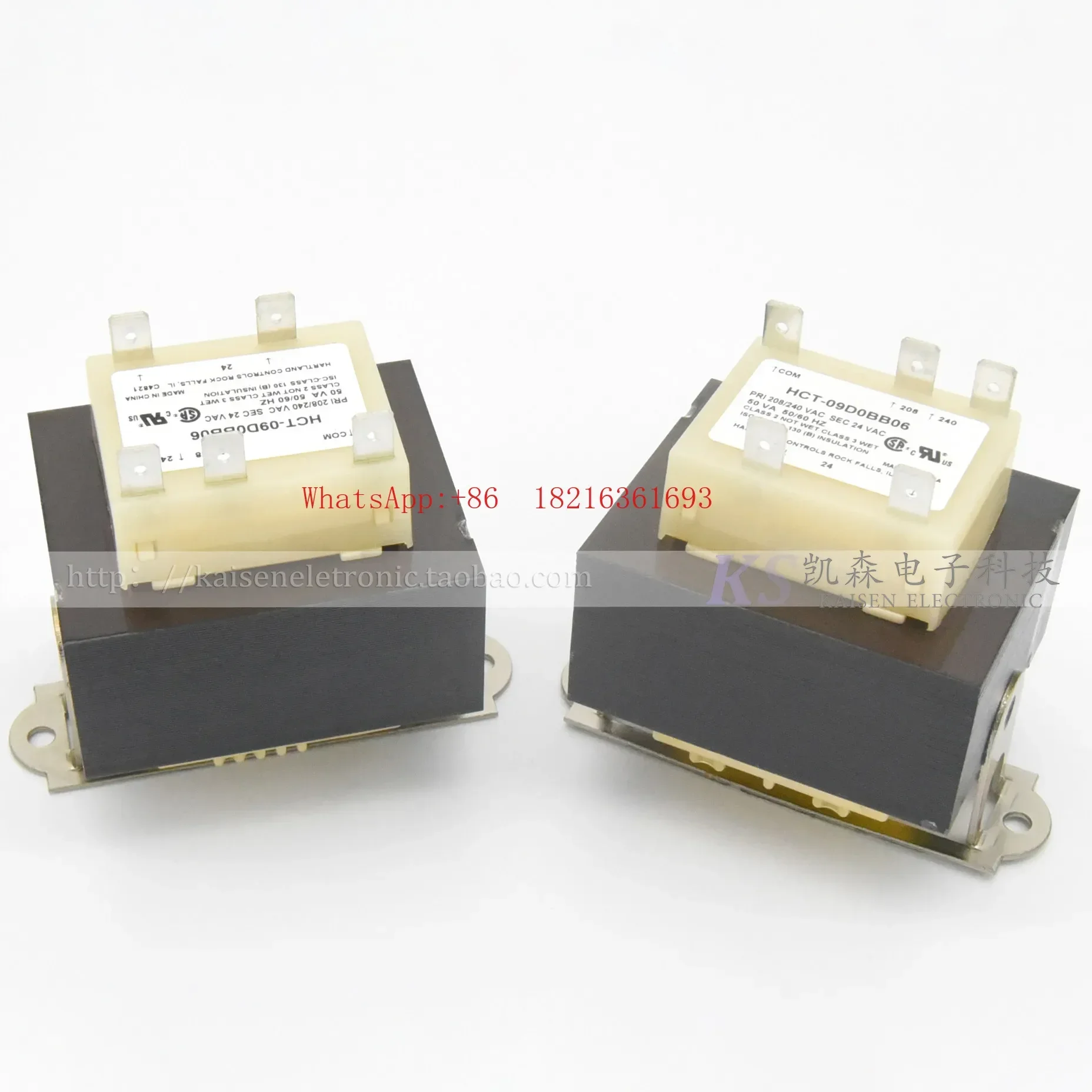 Ограниченное предложение: Трансформатор 40VA/50VA 208V/240V в 24V HCT-09E0BB06 HCT-09D0BB06