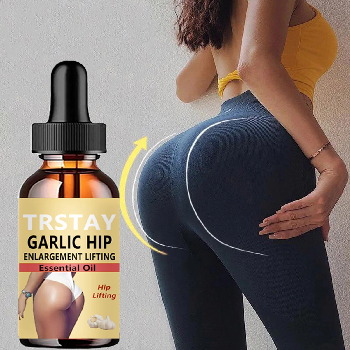 TRSTAY garlic hip enlargement lifting essential oil