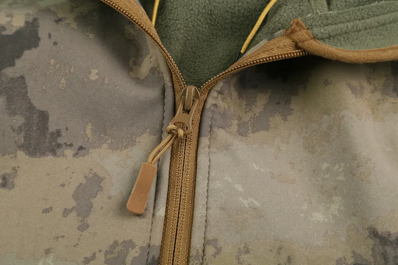 Camo Softshell-Jacke für Herren, wasserdicht, winddicht, Arbeitsanzug, Winter, Jagd, Wandern, taktischer Parka – Detail 13