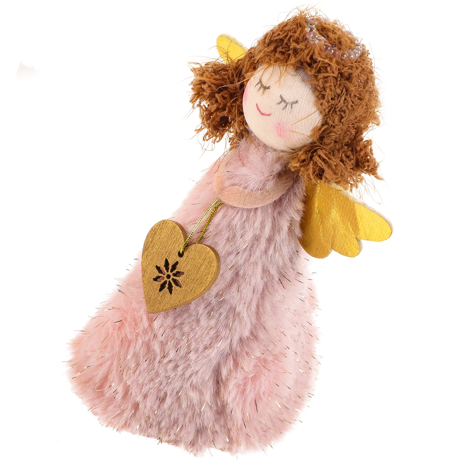 

1Pcs Christmas Angel Tree Topper Elegant Xmas Tree Decoration Festival Supplies Party Decor Festival Supplies Xmas Ornament