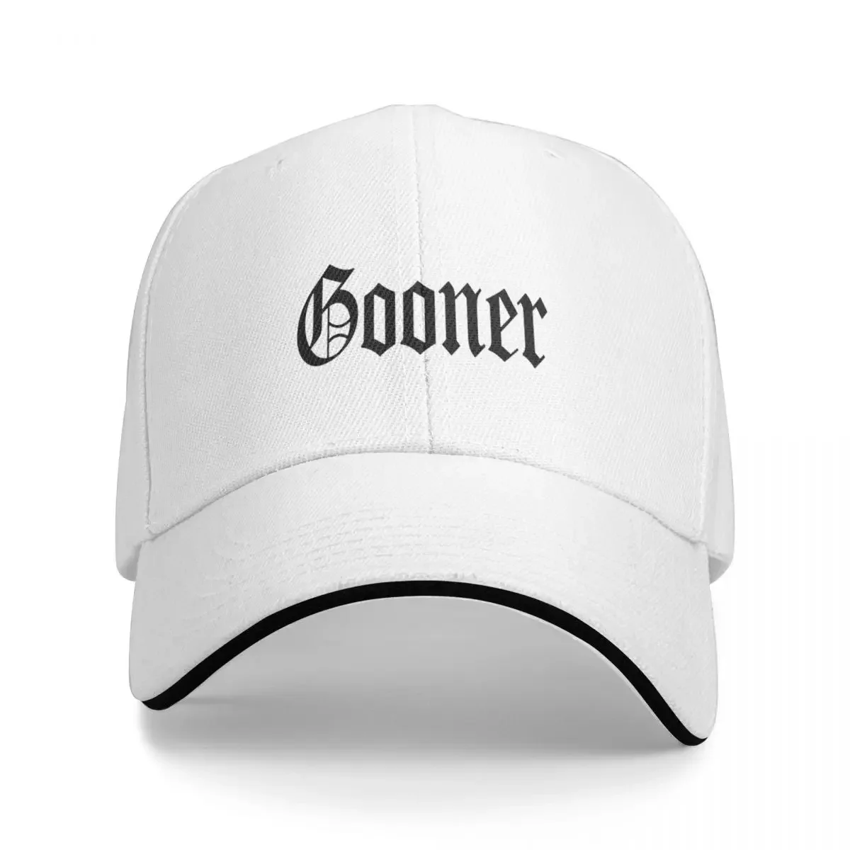 Gooner Cap Fashion Casual Baseball Caps Adjustable Hat Hip Hop Summer Unisex Baseball Hats Customizable Polychromatic