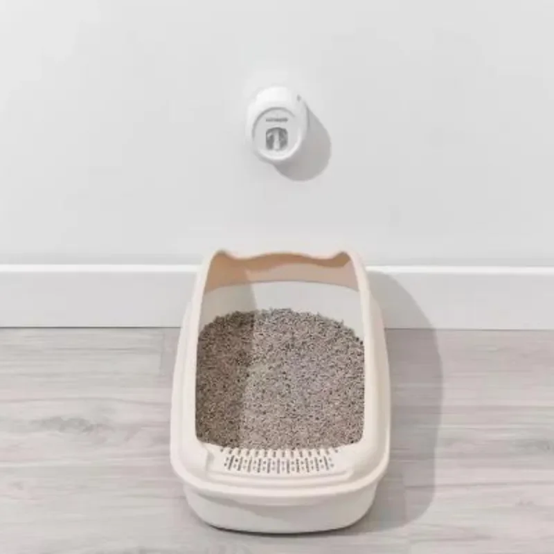 TONEPIE Cat Litter Box Accessoriess Smart Spray Deodorizer Eliminator Odor Control Air Cleaning Cat Toilet Accessories