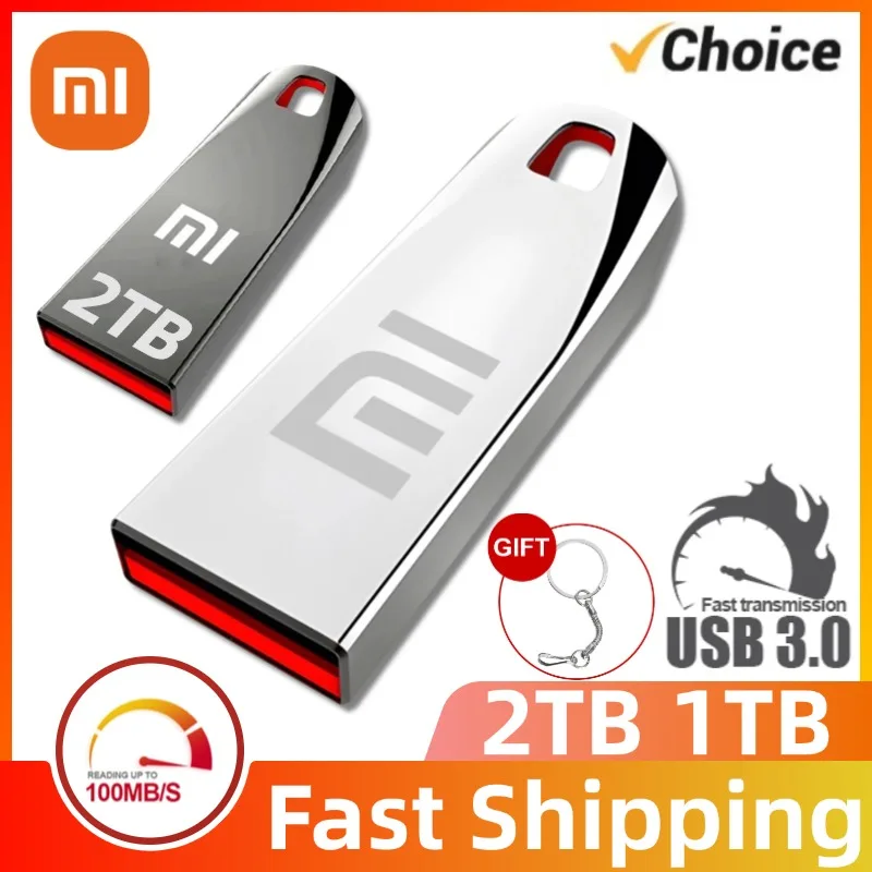 Xiaomi U Disk 2TB Flash Drives High Speed Transfer 512GB USB 3.2 Type-C Interface 128GB 1TB USB Stick Phone Portable USB Memory