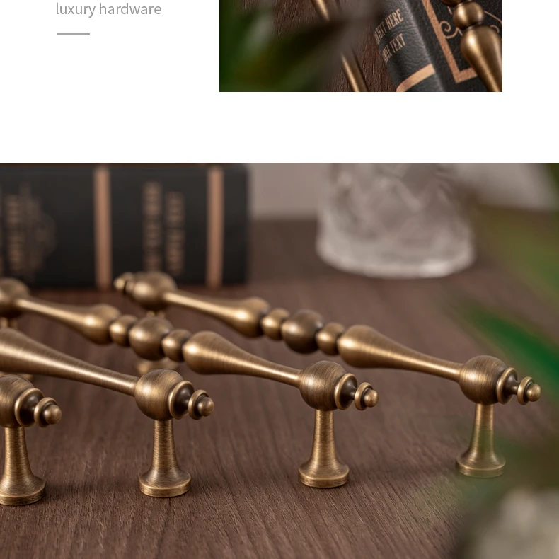Antique brass T bar furniture fitting — supplier illustration 4