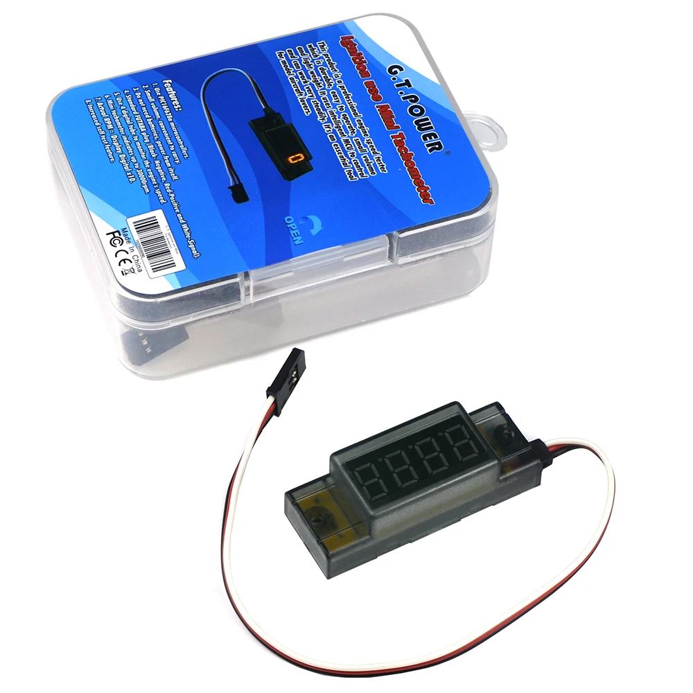 GT Power RC Model Use Ignition Mini Tachometer Singal Trigger for Motor RPM Work With RCEXL CDI