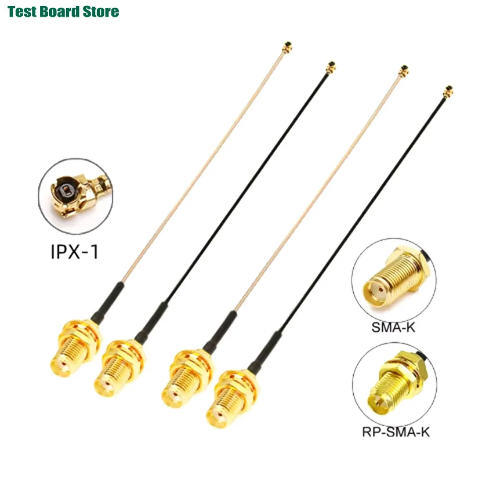 1/2/5Pcs RP SMA Pigtail Cable RG178 1.13 SMA Female Connector To UFL/U.FL Cable for WiFi Antenna Extension
