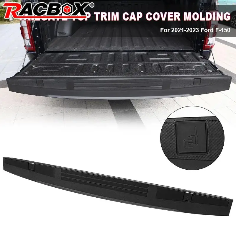 

New Rear Tailgate Top Trim Cap Cover Molding without Step For Ford F-150 2021 2022 2023 ML3Z-9941018-AB Auto Part Car Styling