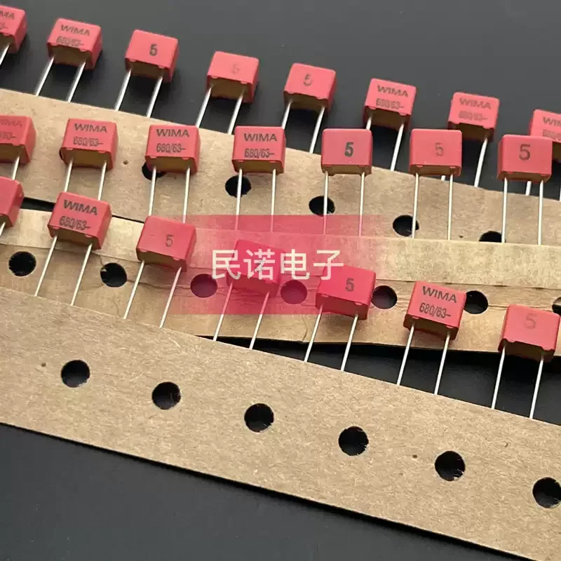 10-100pcs WIMA FKP2 63V 680PF 0.00068UF 63V 681 foot distance 5mm brand new original ribbon