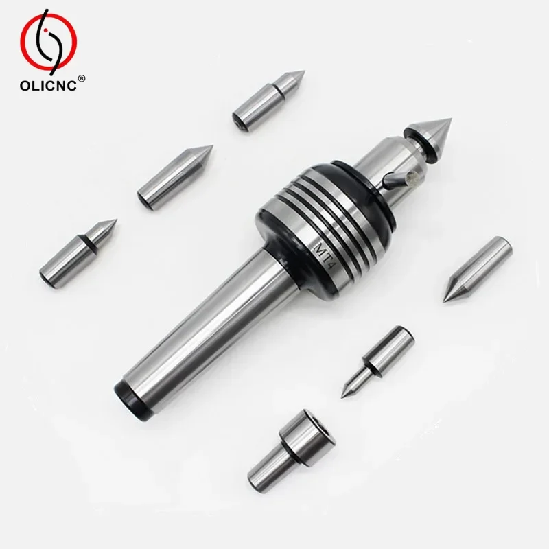 

Interchangeable Live Center MT4 MT5 MT2 MT3 Morse Taper 2 Shank With 6pcs Rotation Lathe Machine Hot Sale