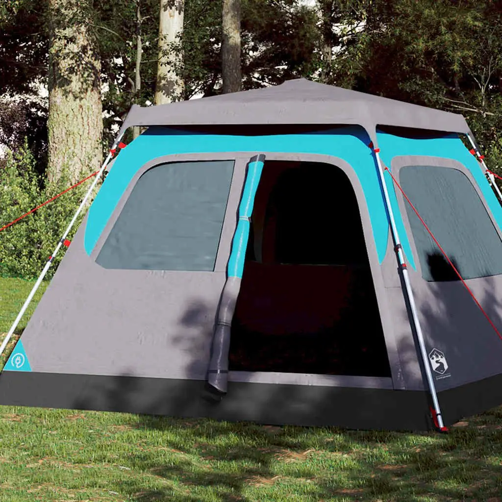 

Family Tent Dome 6-Person Blue Quick Release