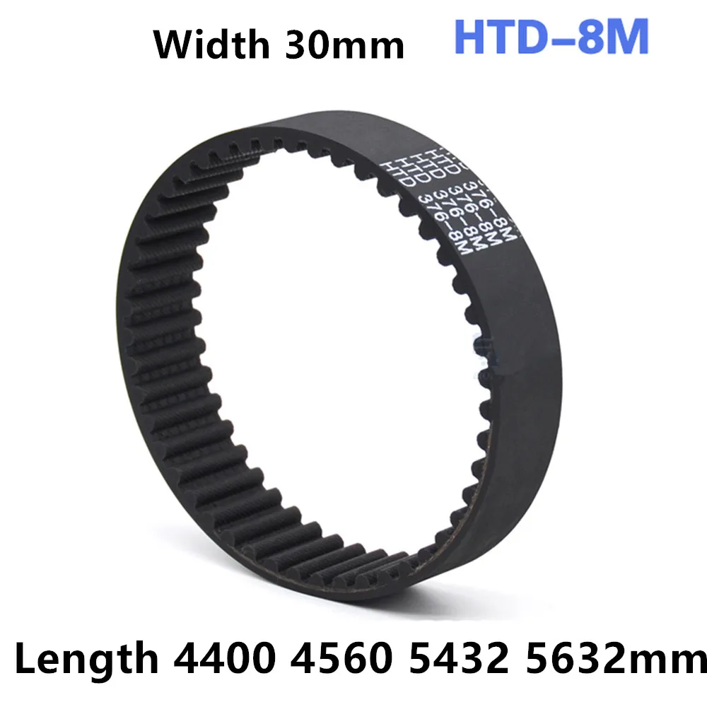 

width 30mm HTD 8M Timing Belt 4400-8M 4560-8M 5432-8M 5632-8M HTD 8M synchronous belt C=4400 4560 5432 5632mm