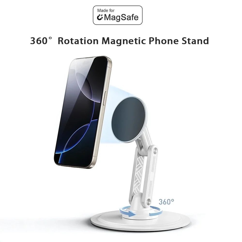 Magnetic Mobile Phone Stand Desktop Mobile Phone Tablet Universal 360° Rotation MagSafe Portable Folding Stand Phone Accessories