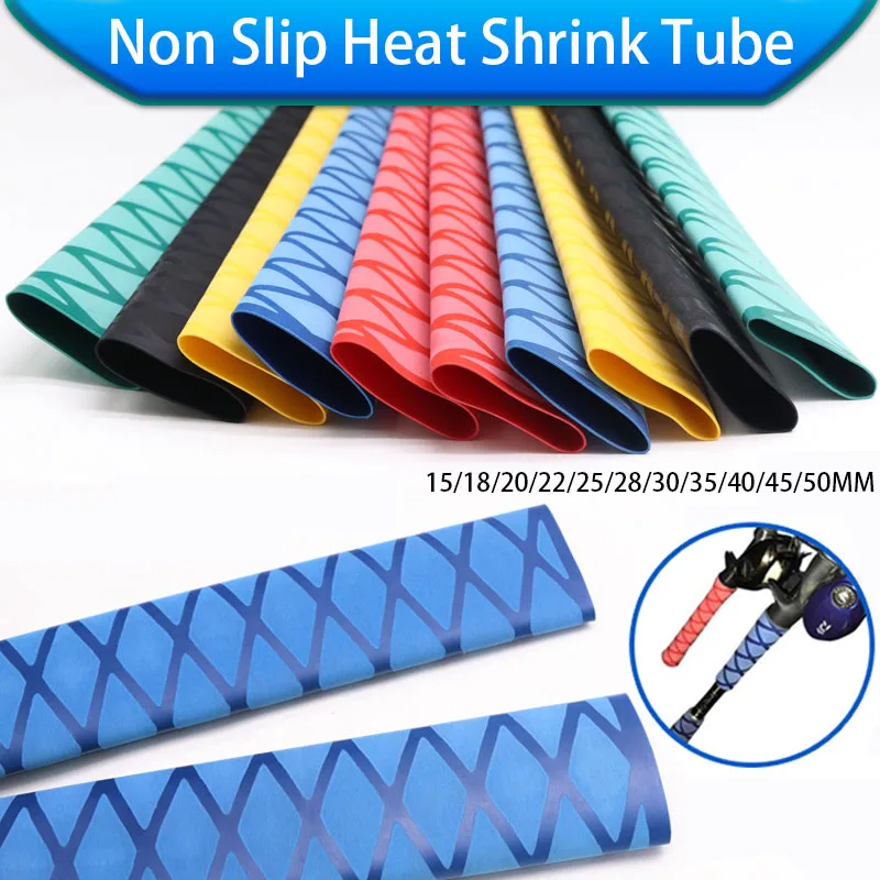 1/3/5pcs Anti-slip Heat Shrink Tube for Fishing DIY 15 18 20 22 25 28 30 35 40 45 50mm Handle Insulated Protect Waterproof Cover