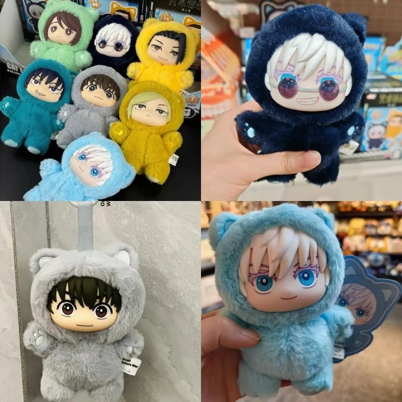 جديد Kawaii Jujutsu Kaisen 2 القط الأذن بلوشي سلسلة أعمى صندوق مخفي صندوق غامض أنيمي لعبة غرفة الديكور جمع مهرجان هدية