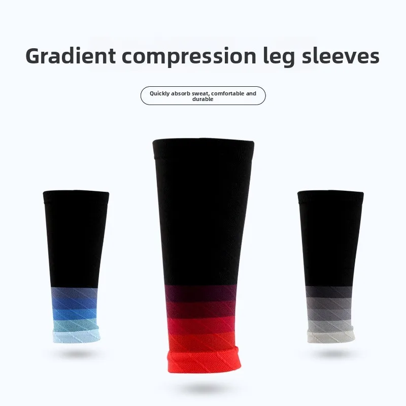 1 Pair Compression Socks Calf Sleeves Running Leg Compression Sleeve for Shin Splint for Men Women Breathable Socks