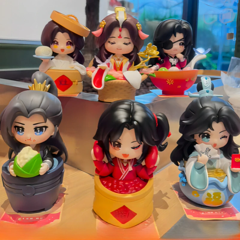 

Genuine Heavenly Officials Blessing Mystery Blind Box Tian Guan Ci Fu Xielian Huacheng Figure Doll Model Toy Tabletop Decoration