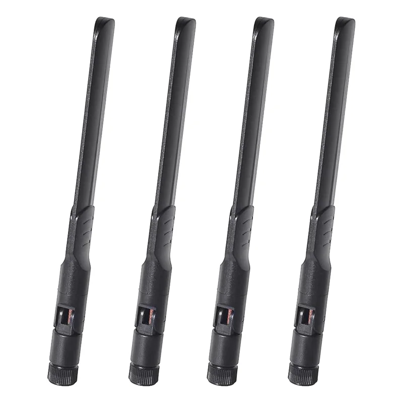 4PCS Dual Band WiFi Antenna 2.4GHz 5GHz 5.8GHz 8DBi MIMO RP-SMA Male Antenna for WiFi Router Wireless Network Card